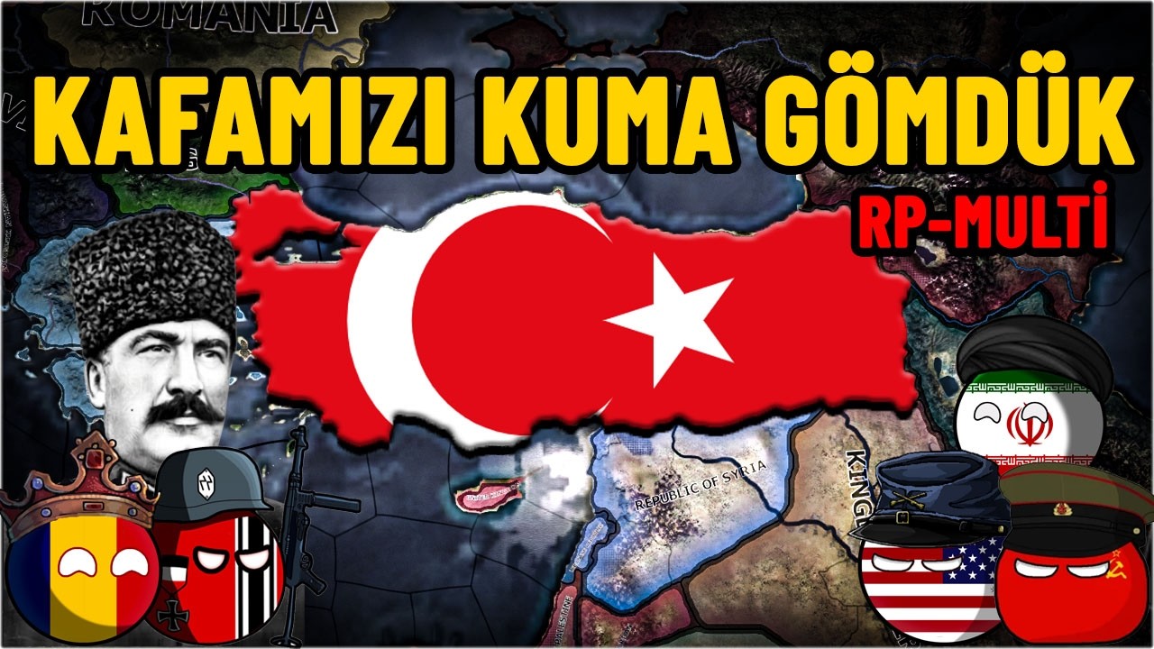 HERKES TEK YİYOR | Hearts of Iron 4 - ROLE PLAY | T&Uuml;RKİYE#2