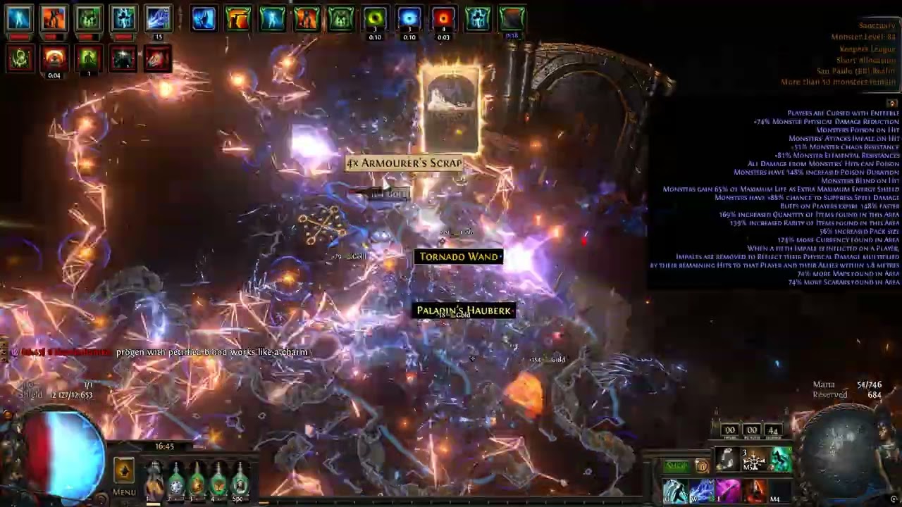 Elementalist Crackling Lance Mines - T17 Sanctuary PoE 3.27