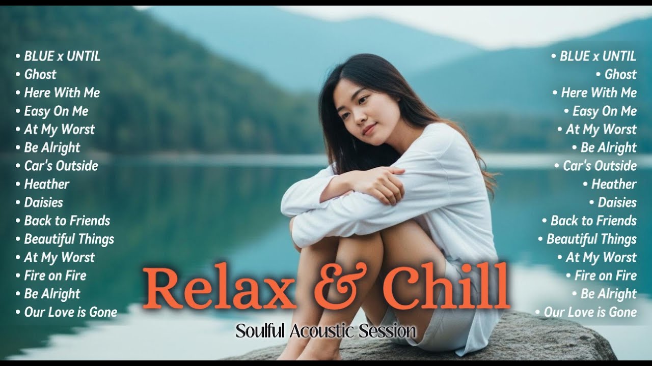 Relaxing Soft Acoustic Pop Ballads 🎶 Western Songs for Sleep, Calm, and Stress Relief
