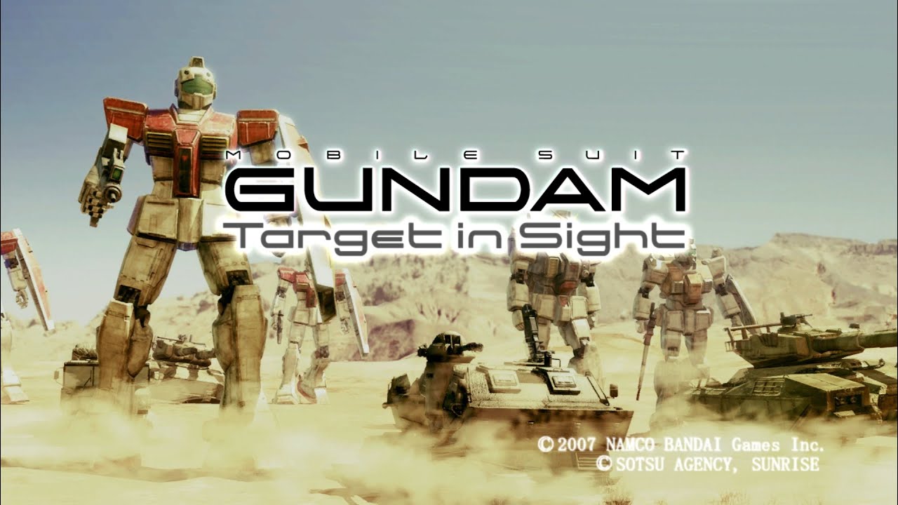 Mobile Suit Gundam: Crossfire / Target in Sight - PS3 - Federation Campaign - Full Playthrough