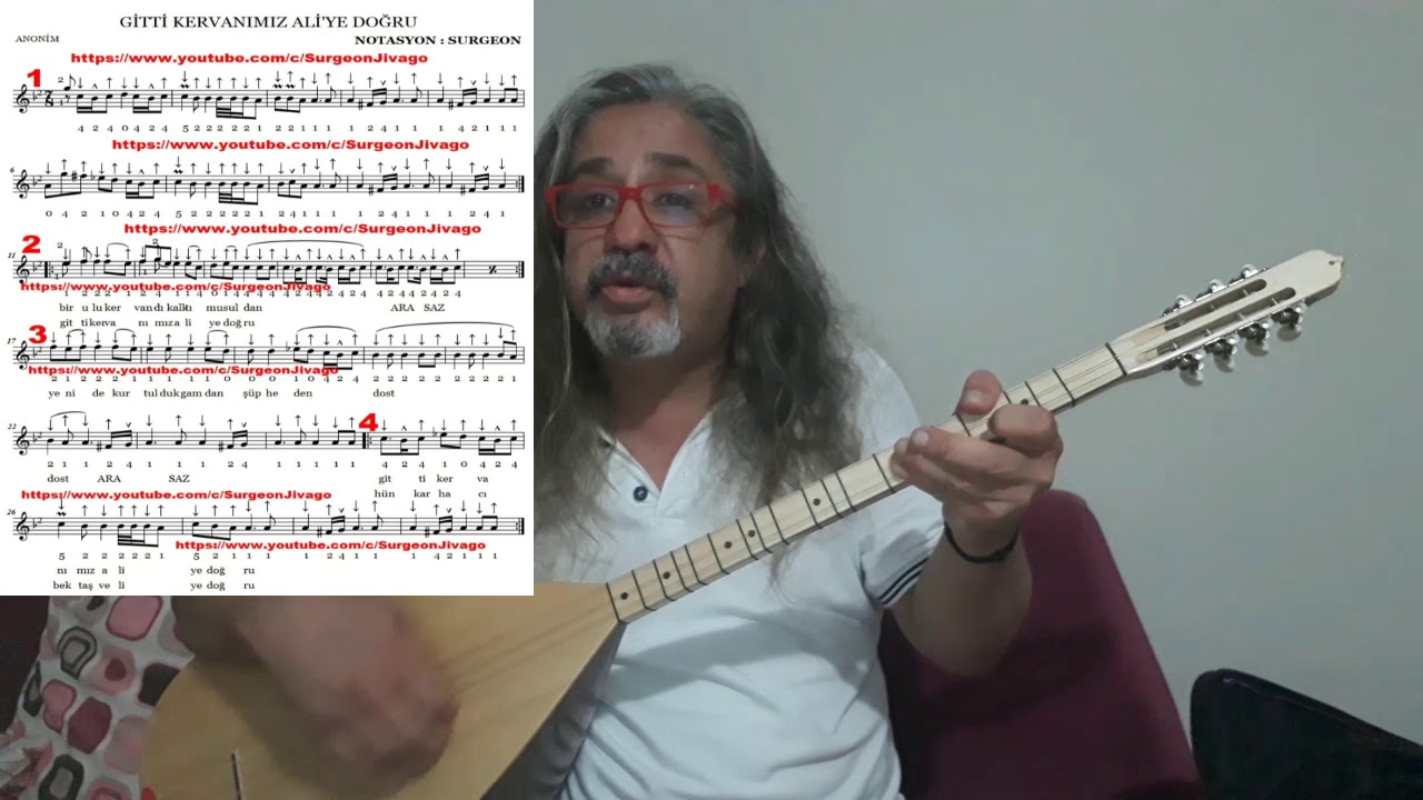 SOLFEJ GİTTİ KERVANIMIZ ALİYE DOĞRU KISA SAP BAĞLAMA EKLEYEN SURGEON