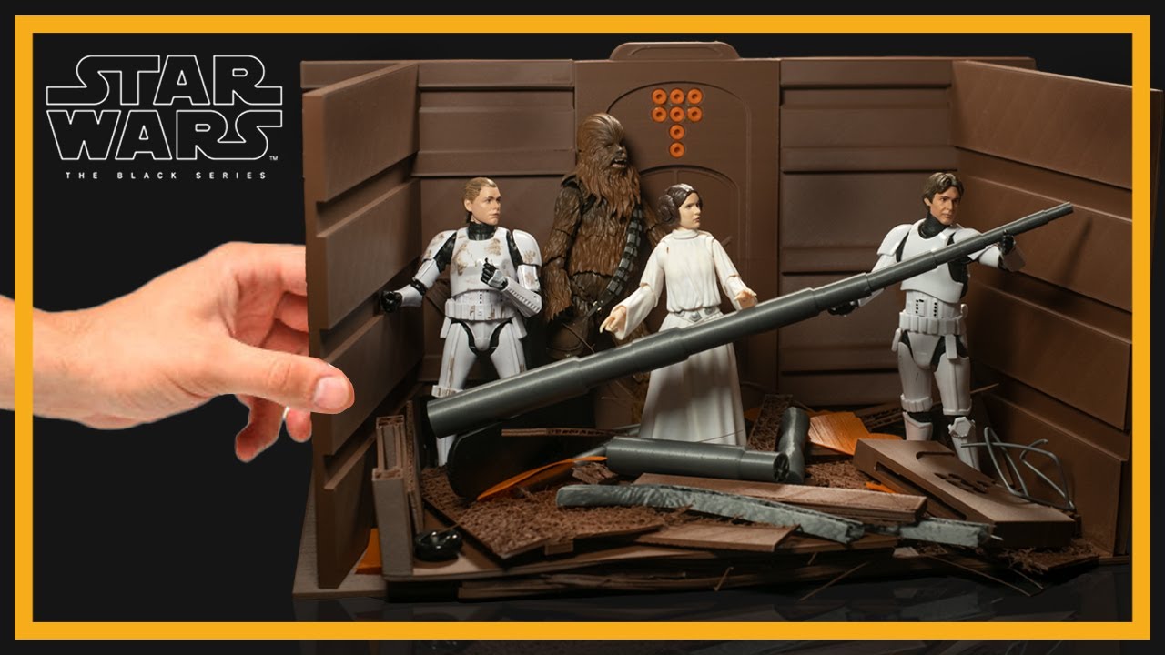 Star Wars Black Series Trash Compactor Playset