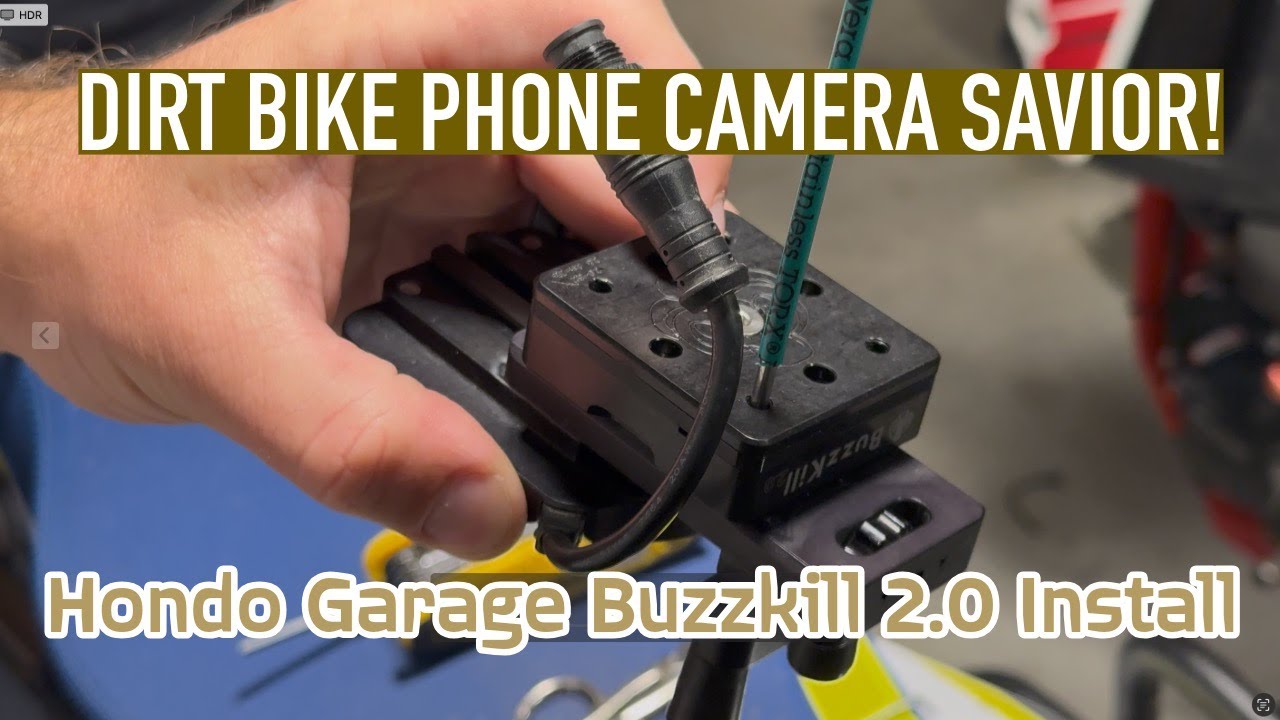 Hondo Garage Buzzkill 2.0 Anti-Vibration Damper for Dirt Bikes!