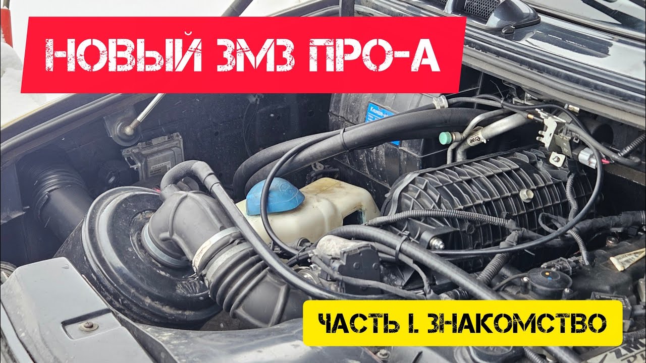 ЗМЗ ПРО-А с управляемой геометрией. Часть I