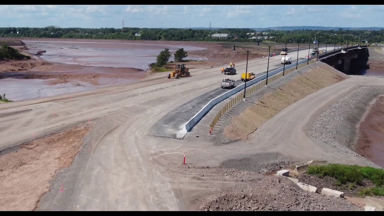 Petitcodiac causeway 4K - August 11-31, 2021