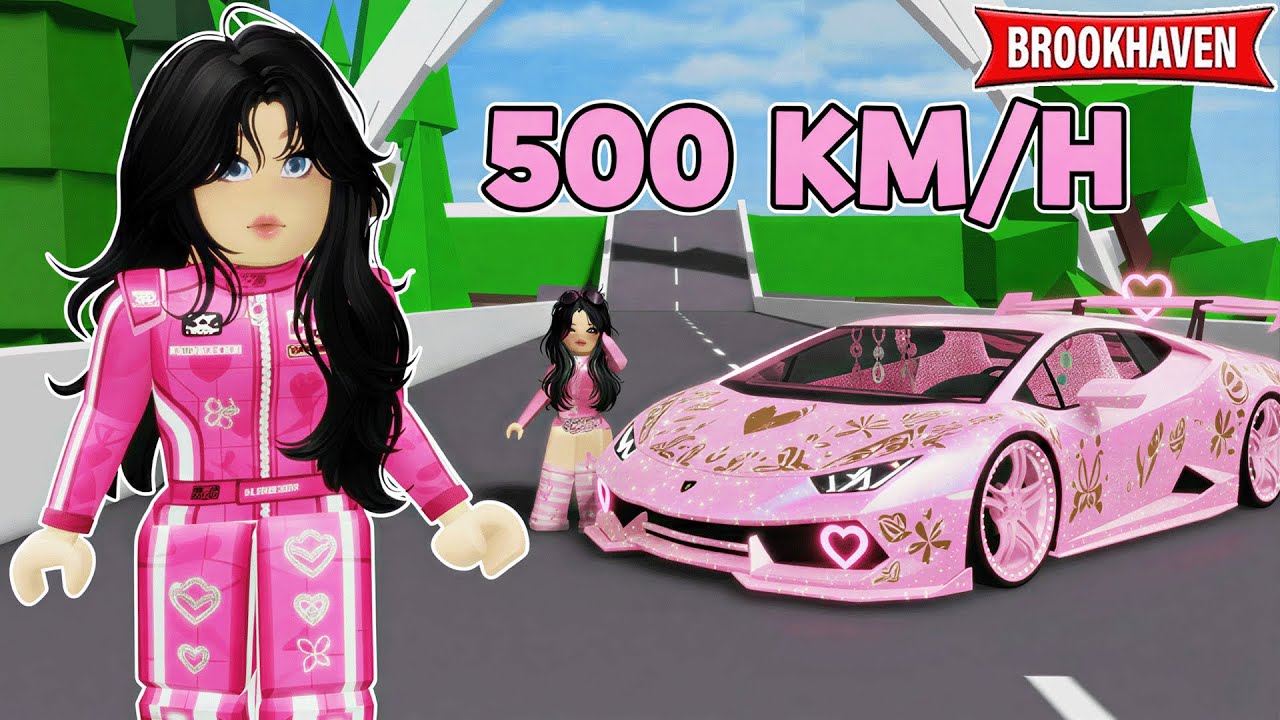 JE CRÉE LA MEILLEURE VOITURE DE FILLE DE BROOKHAVEN ROBLOX !
