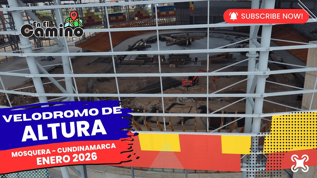 Vuelo de Drone - Velódromo de Altura Mosquera Cundinamarca