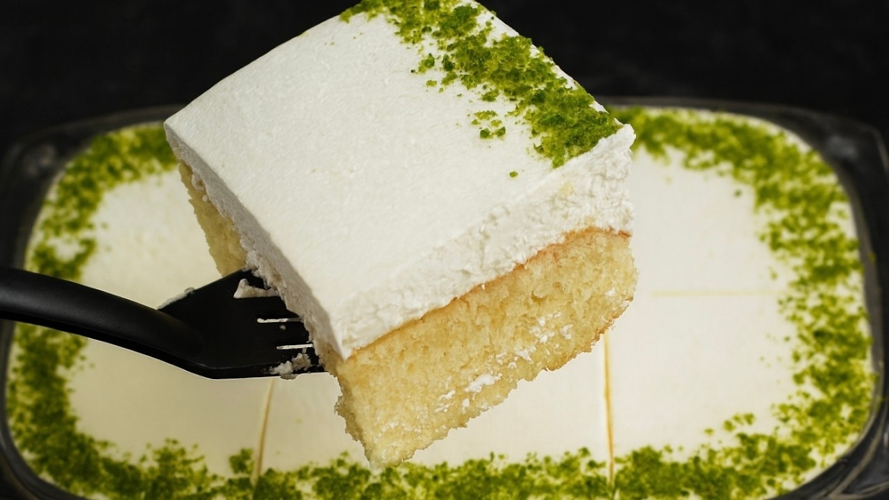 I Made the Fluffiest, Easiest Vanilla Cake | You NEED to Try This!