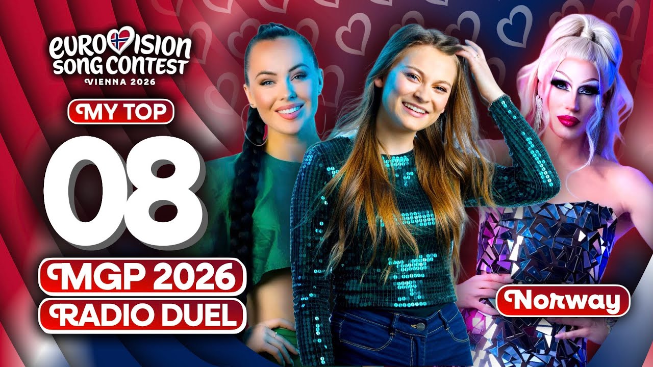🇳🇴 Melodi Grand Prix 2026 Radio Duel Wildcard | My Top 8 (Norway Eurovision 2026)