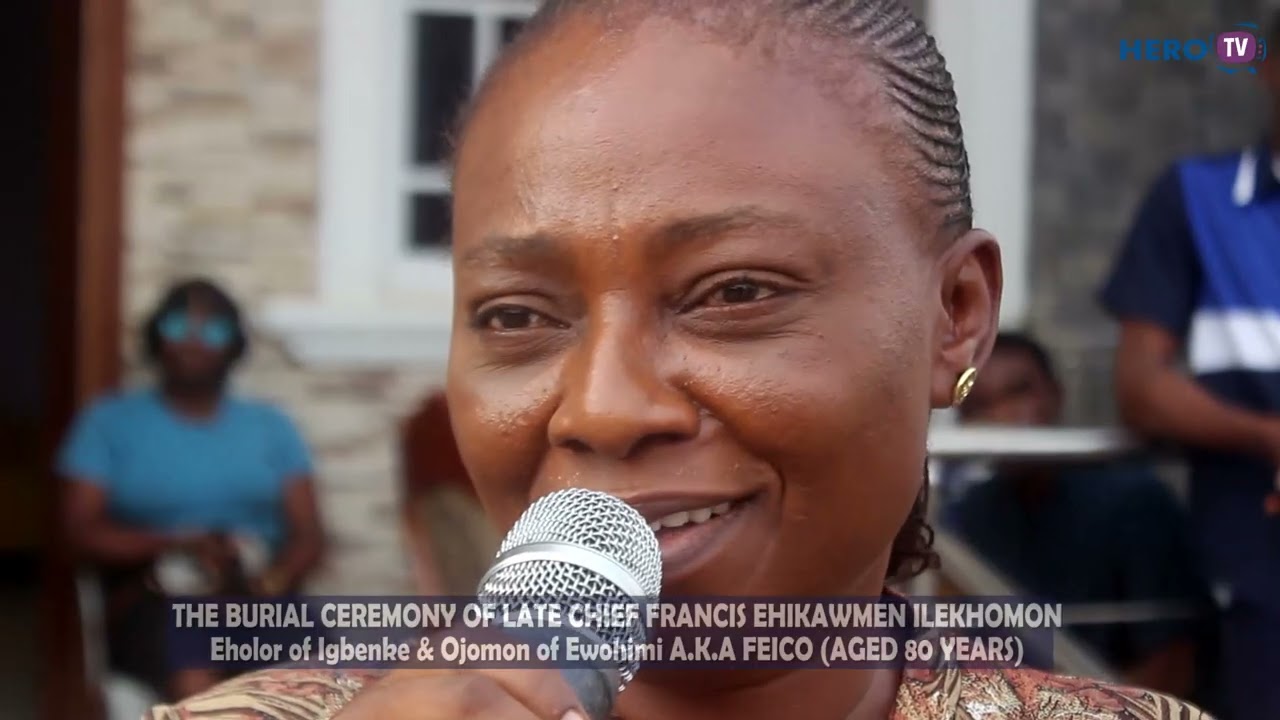 Late Chief Francis Ehikawmen Service Of Songs.