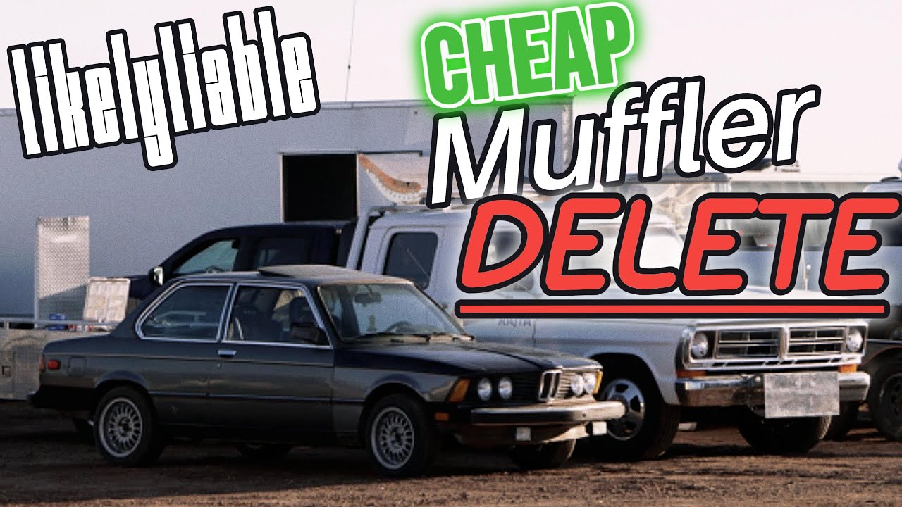Muffler Delete on my BMW [BMW E21 M10b18]