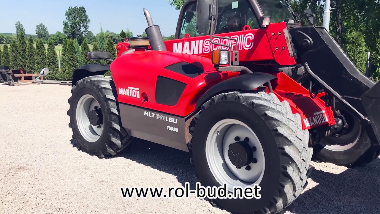 Telescopic Loader Manitou 634 | Used buildings machines