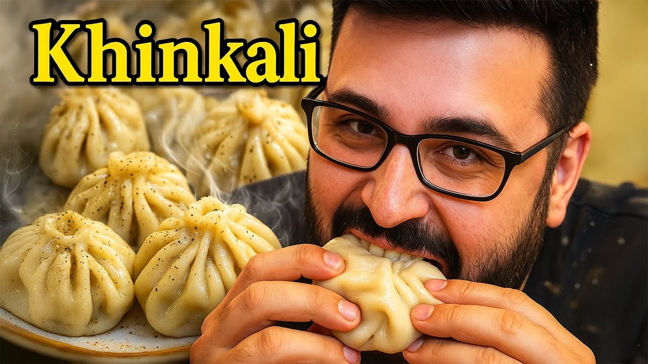 Georgische Khinkali – traditionelles Rezept mit Lamm | Schritt für Schritt erklärt
