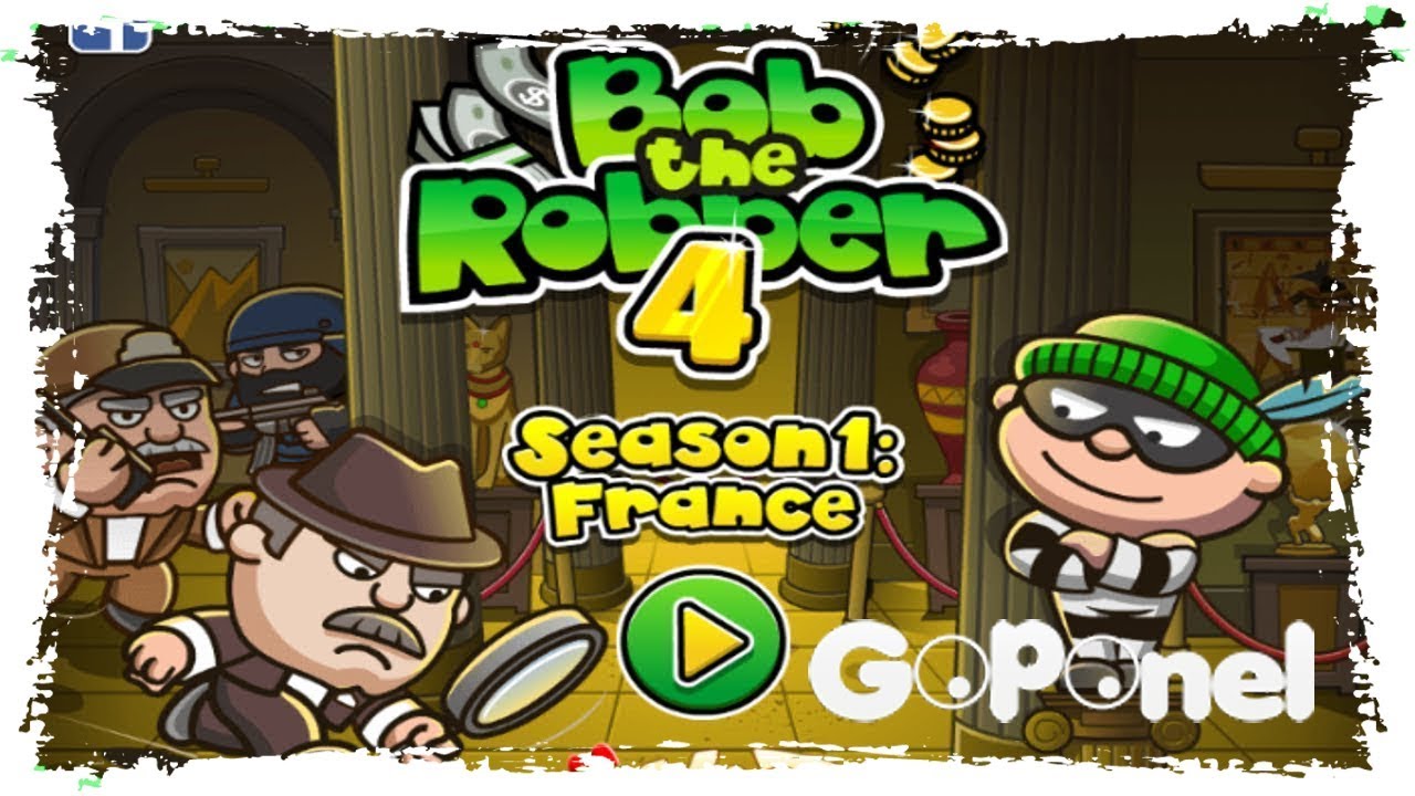 Bob the Robber 4 Season 1: France (all 1-14 lvl) Full Game Walkthrough