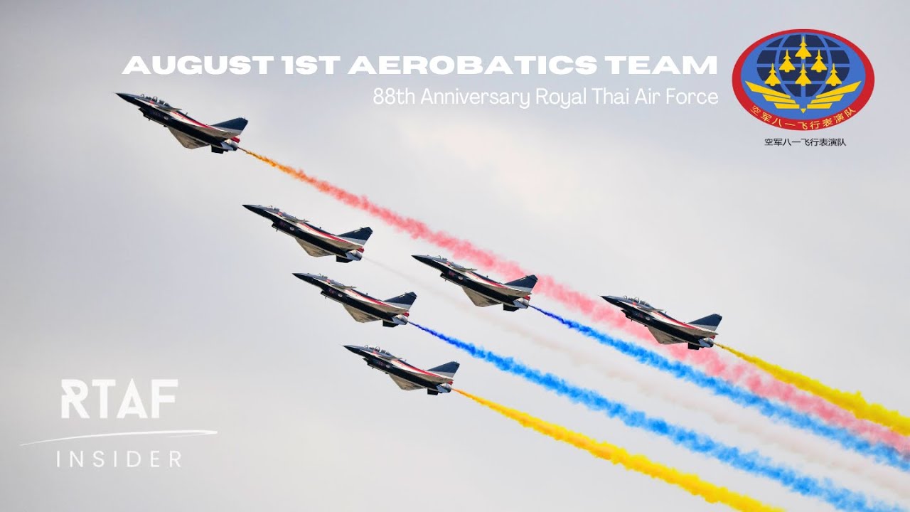 August 1st Aerobatics Team @ 88th Anniversary of RTAF