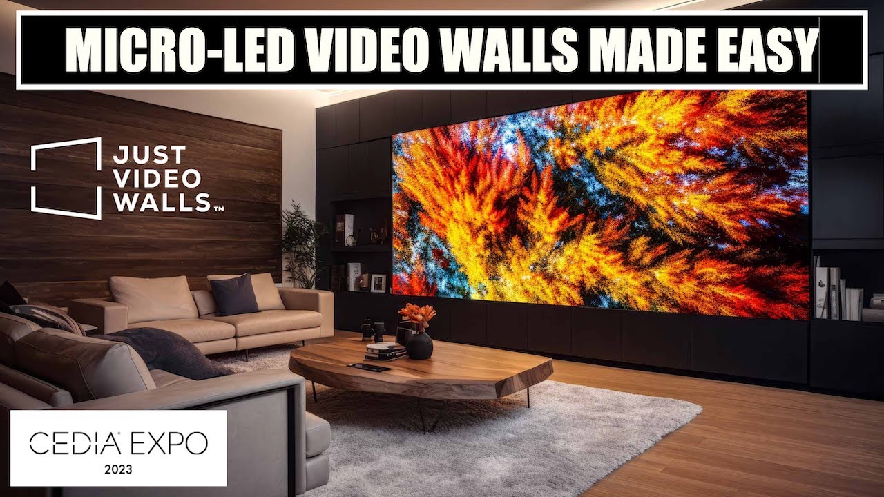Компании Just Video Walls не понравился опыт покупки Micro-LED, поэтому она изменила его и улучшила!