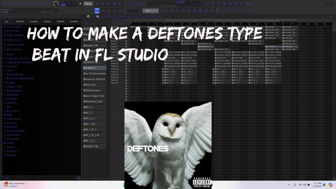 How to Make a Deftones Type Beat in FL Studio