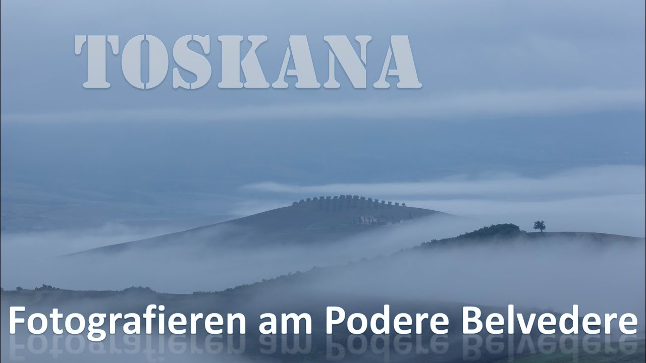 Toskana Foto Spot am Podere Belvedere