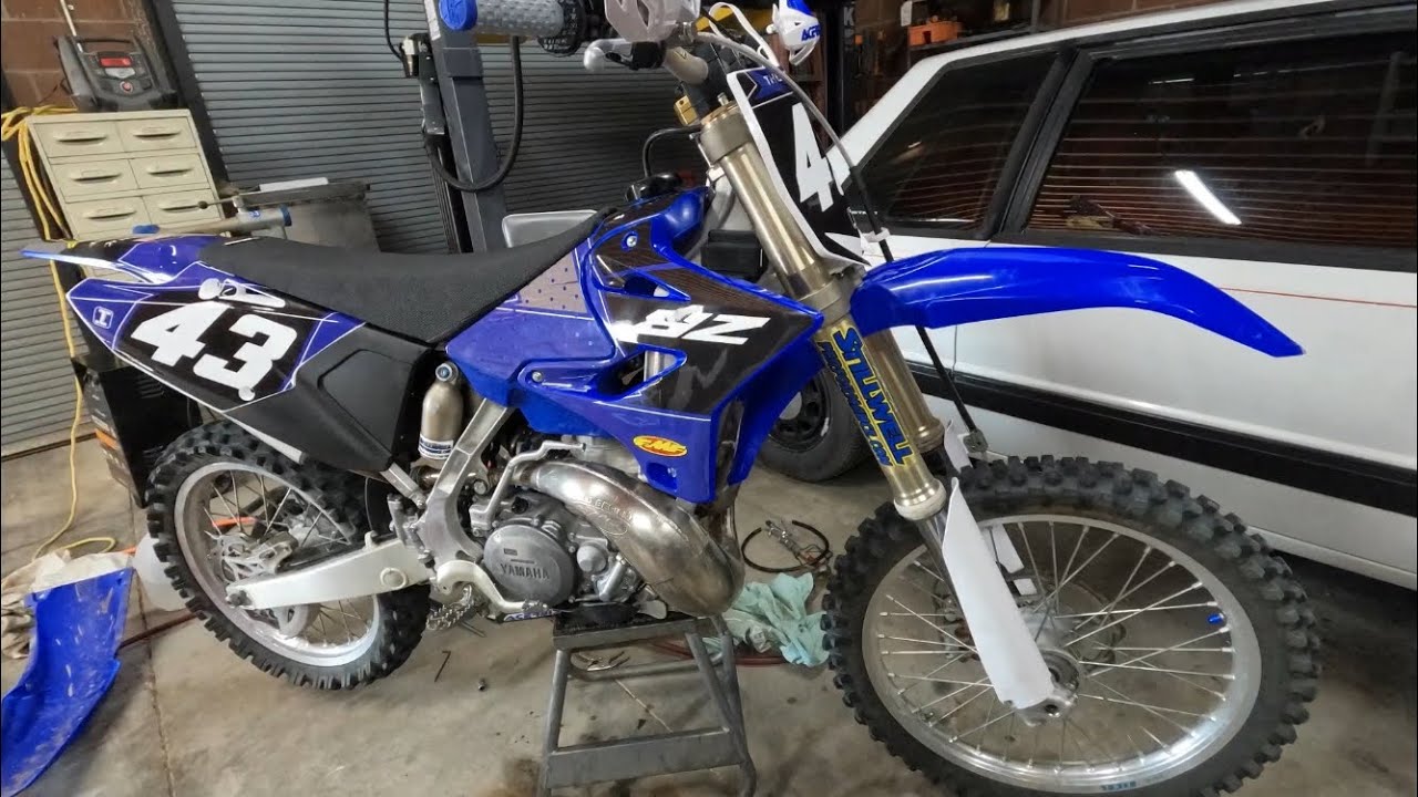 YZ250 restyle plastic kit