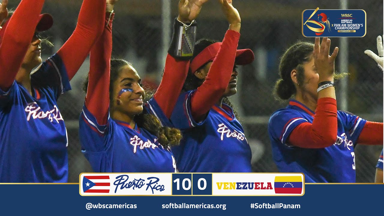 LIVE | FIELD 1 | PUERTO RICO vs  VENEZUELA #SEMIFINAL #SERIES #WBSCAMERCIAS PAN AM CHAMPIONSHIPS