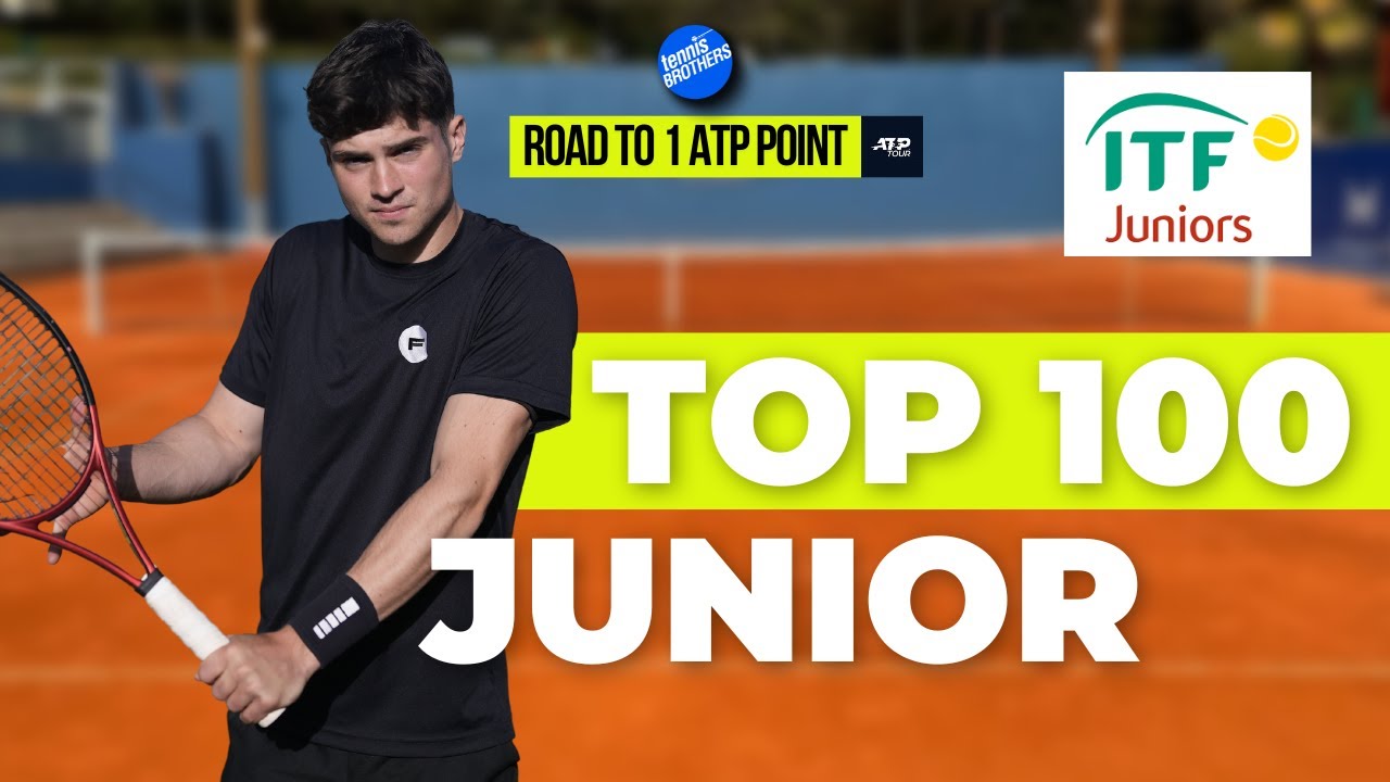 Playing Against The #93 Junior Player In The World  | Road To 1 ATP Point