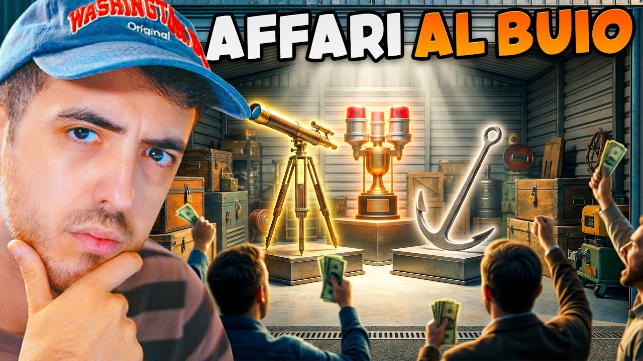 LA MIA MIGLIOR ASTA DI SEMPRE SUL GIOCO DI AFFARI AL BUIO!