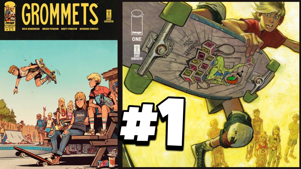Grommets #1 REVIEW | Skate Like it's 1984 in New Rick Remender Series!