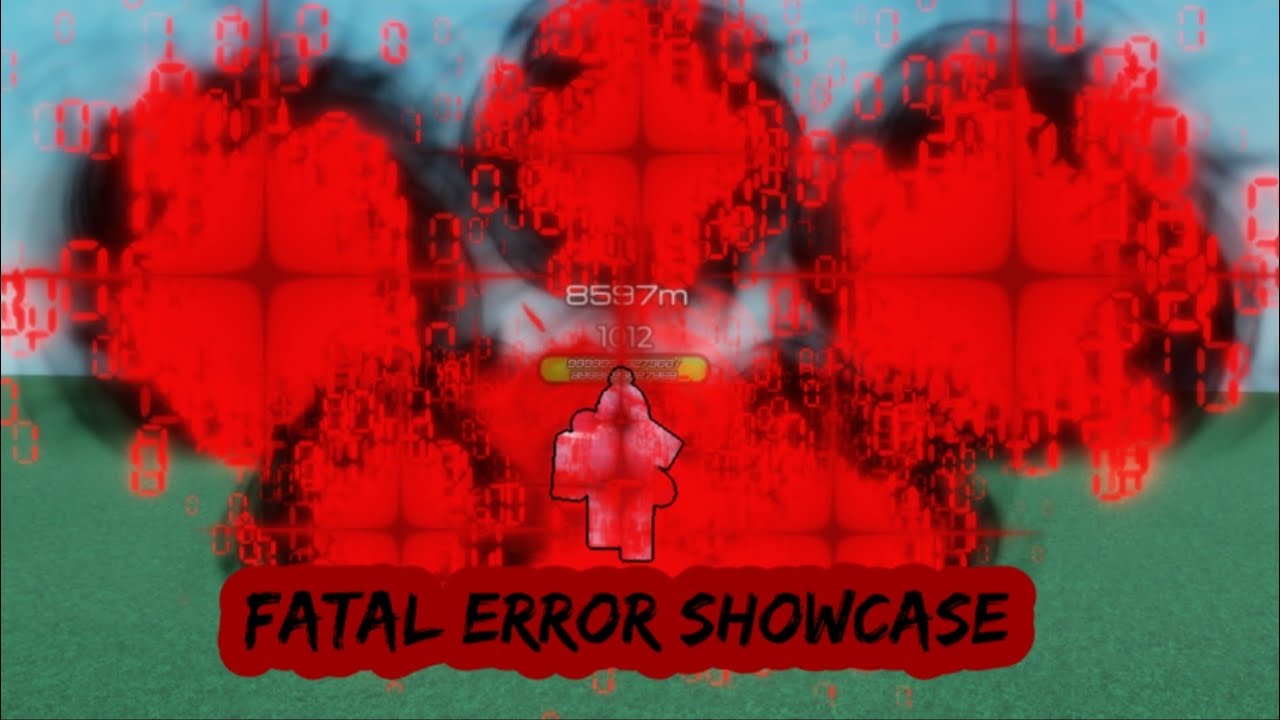 Fatal error showcase.Cata's killstreak sword fighting.[outdated]