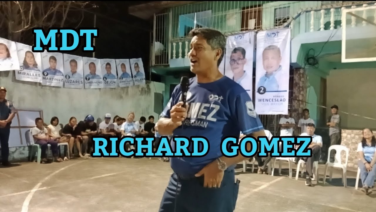 Cong. Richard Gomez | MDT Rally sa Macario Merida Leyte