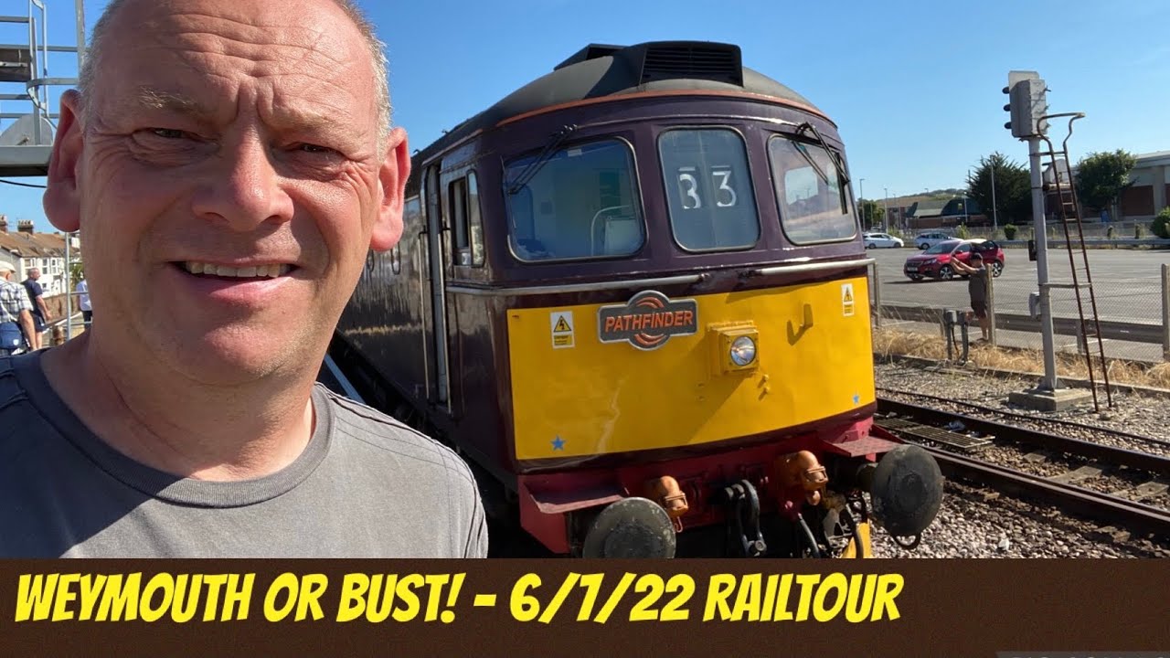 British Railways BR Class 33 - 33025 & 33029 To Weymouth - Pathfinder The Dorset Coast Explorer