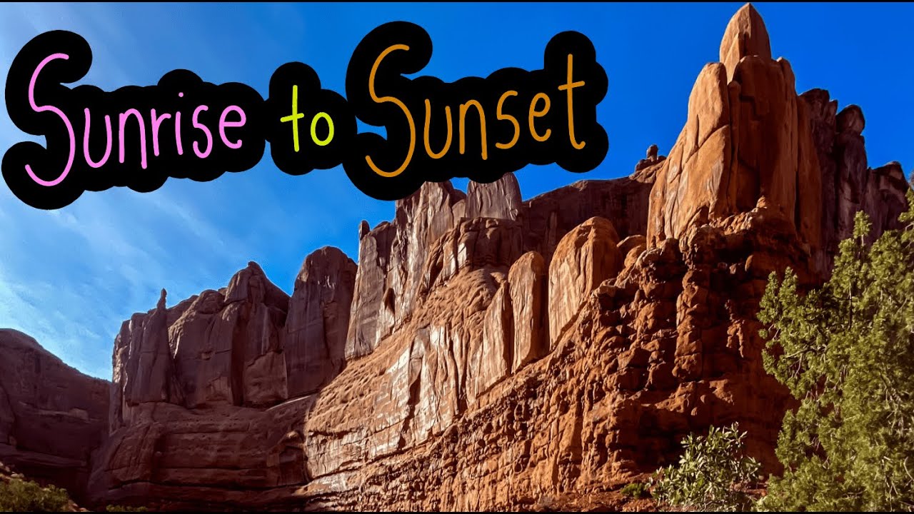 Sunrise to Sunset in Arches National Park | Solo Female Van Life Vlogumentary