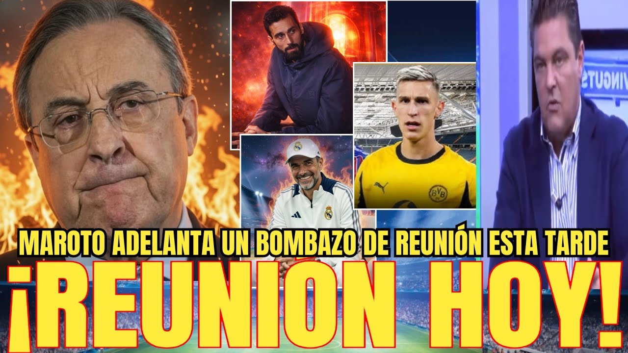 🚨REUNIÓN URGENTE | Maroto anuncia una REUNIÓN esta tarde IMPORTANTISIMA para el R.Madrid 