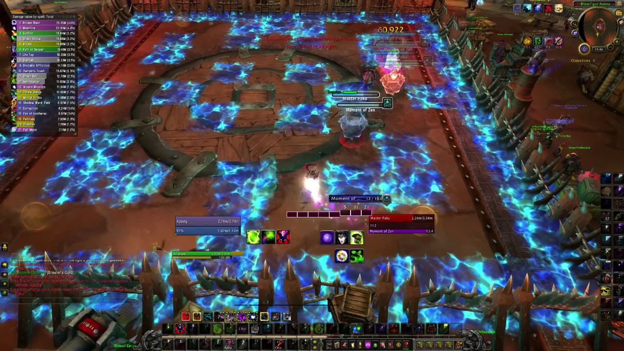 WoW PvE  Brawlers Guild Rank 2 Boss 4 Master Paku