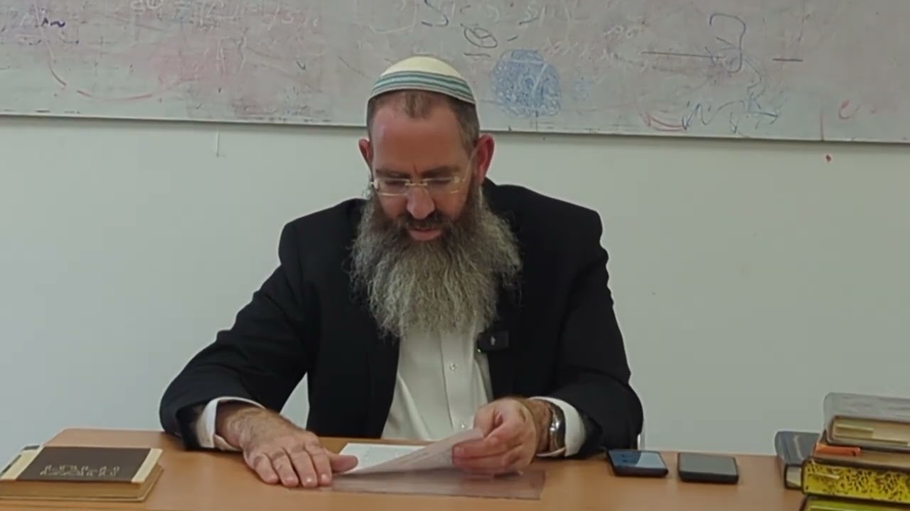 הרב אברהם שורץ | מדיני הוידוי והתשובה של יום כיפור | 