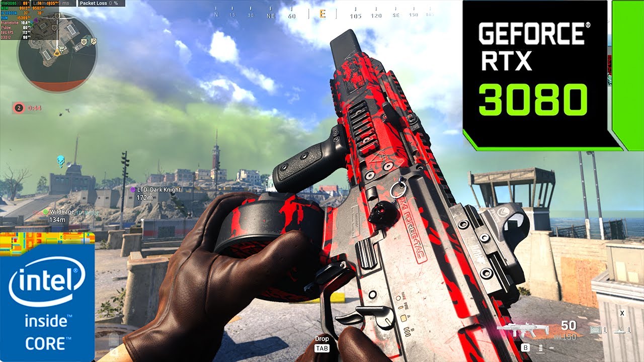 Call of Duty : Warzone Battle Royale | RTX 3080 10GB ( 4K DLSS ON / Very Low Settings )