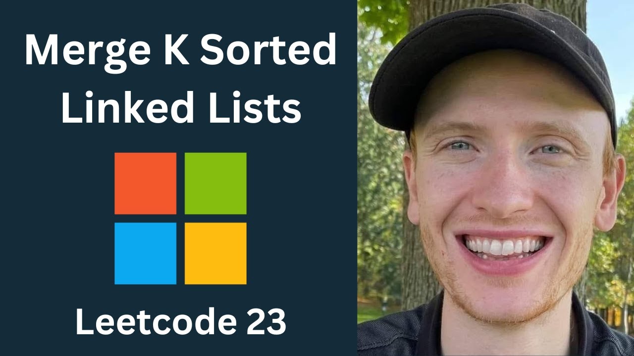 Объединение K-сортированных связных списков — Leetcode 23 — Heaps (Python)