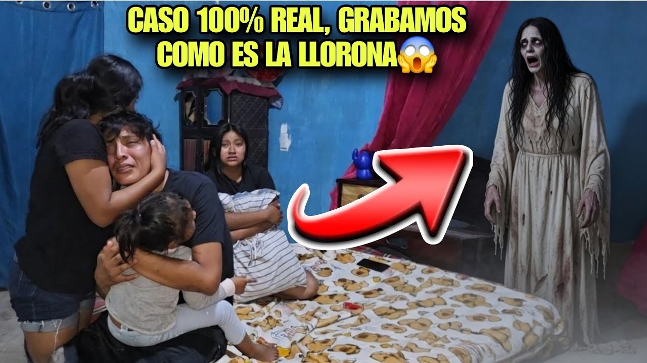 Grabamos Como Es La Llorona, Todo Quedo Captado De Como Entro Por La Puerta😱