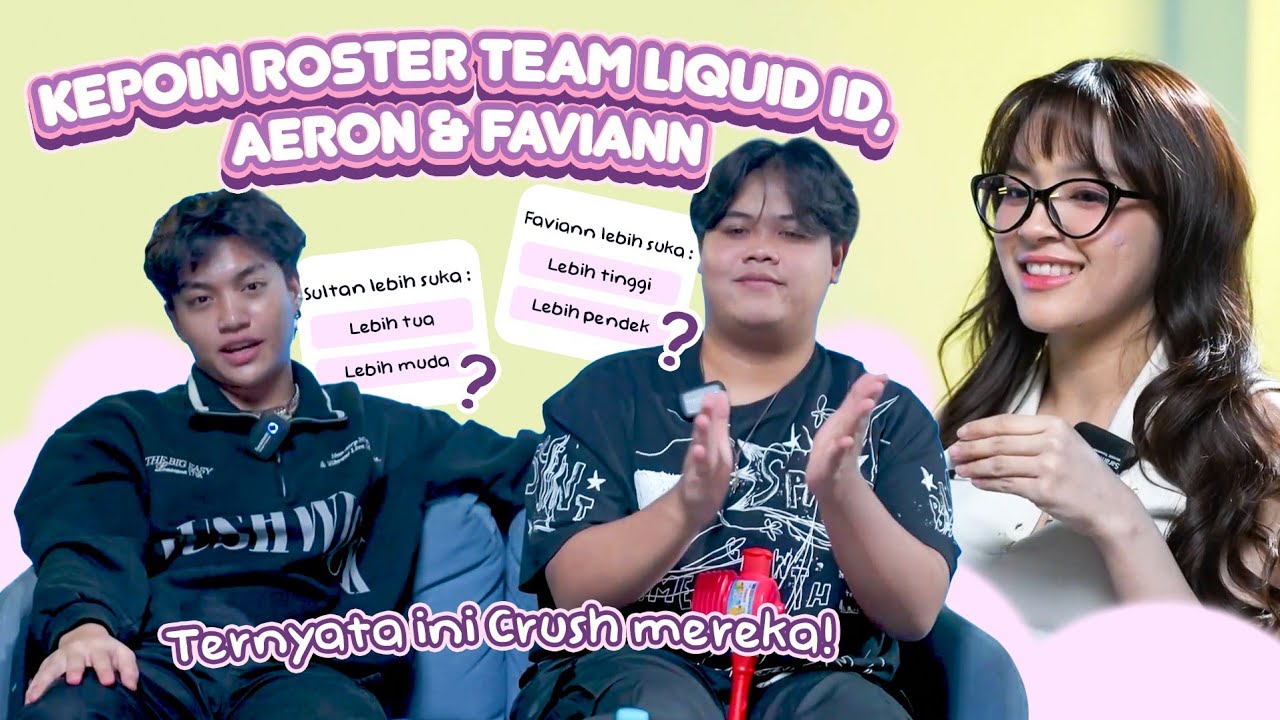 AERON DAN FAVIAN LEBIH SUKA CEWE ESPORT ATAU NGGA? KITA BUKA JAWABANNYA! 🤔🌸🎮💙✨