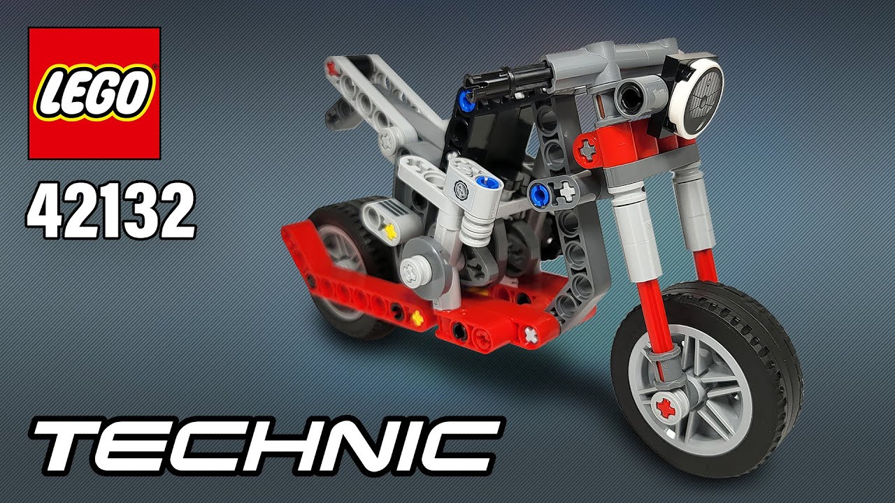 LEGO Adventure Bike EXTRA Building Instructions (42132) from Technic Motorcycle | Top Brick Builder