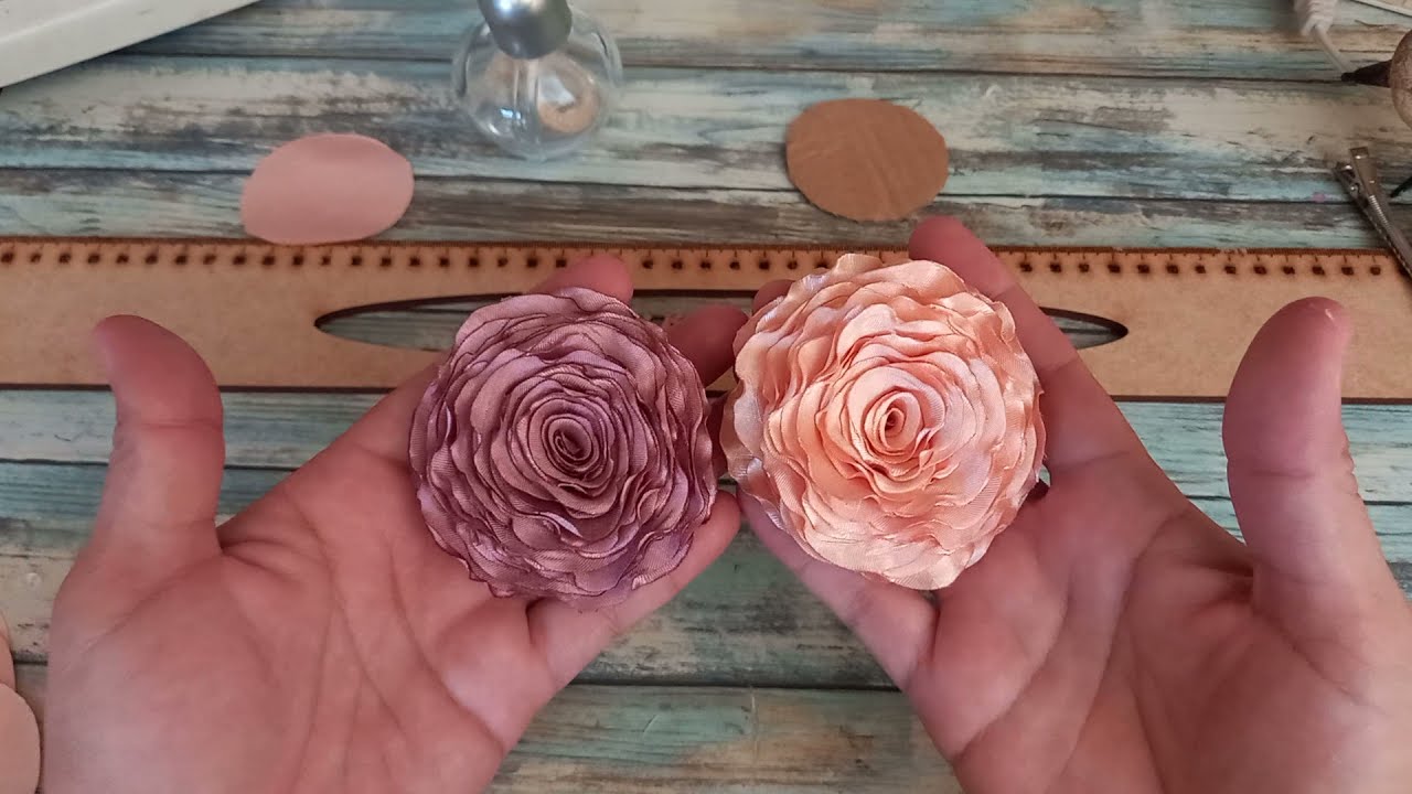 COMO ELABORAR FLORES DE TELA PEQUEÑAS, Flores y mas , @FLORES Y MÁS MAYRA