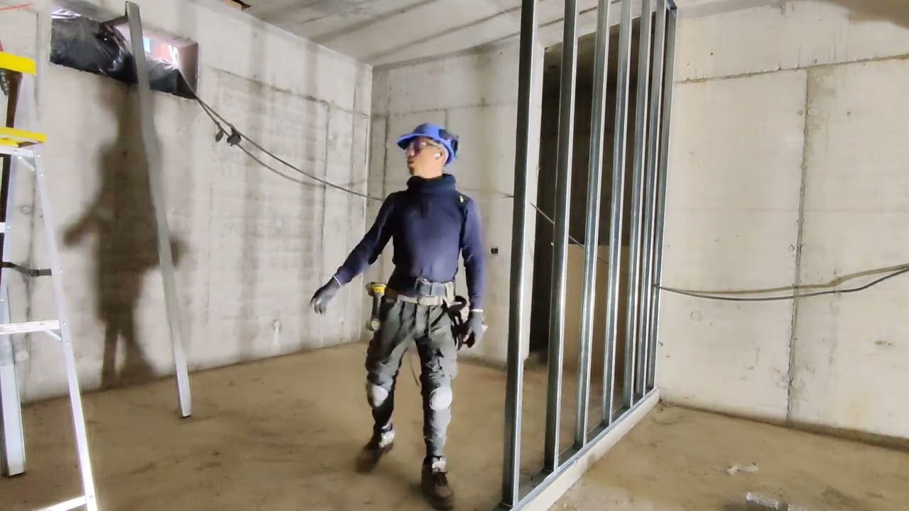 Como estructurar y instalar placa de yeso cartón | Construcción en seco paso a paso