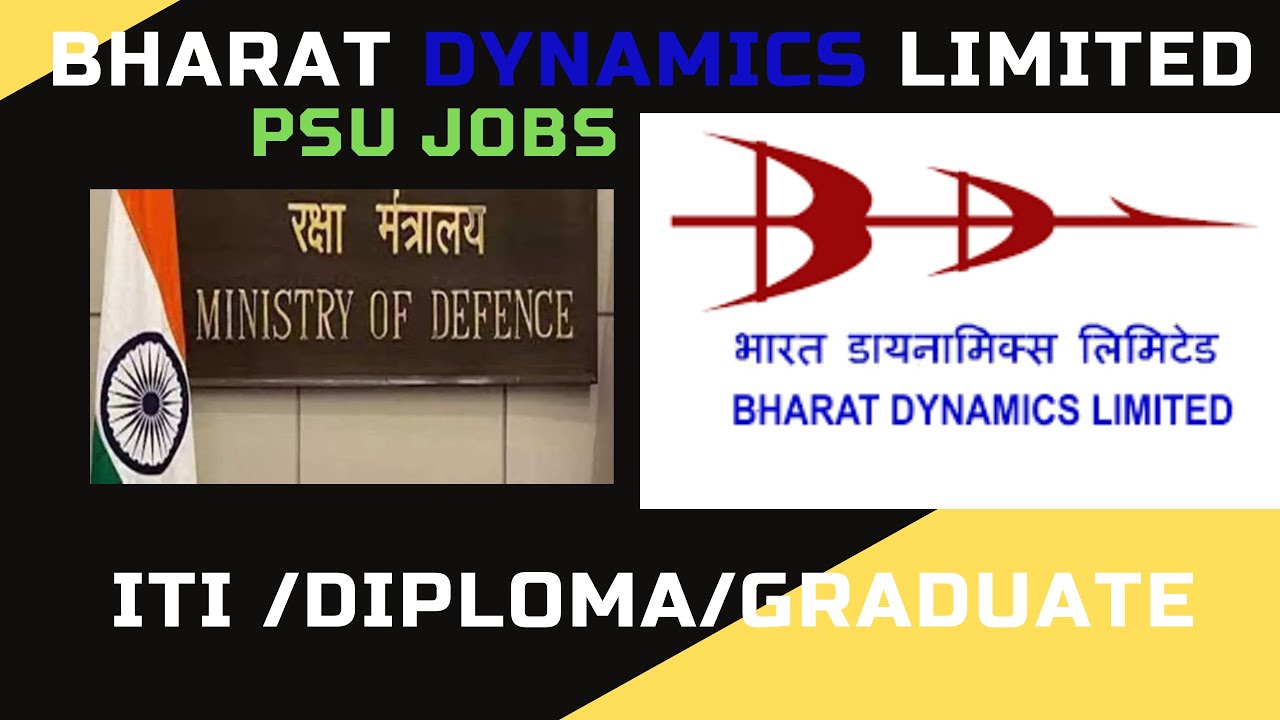 BDL New Notification जारी 🤩 Bharat Dynamic Limited ITI Pass Freshers Recruitment| All India