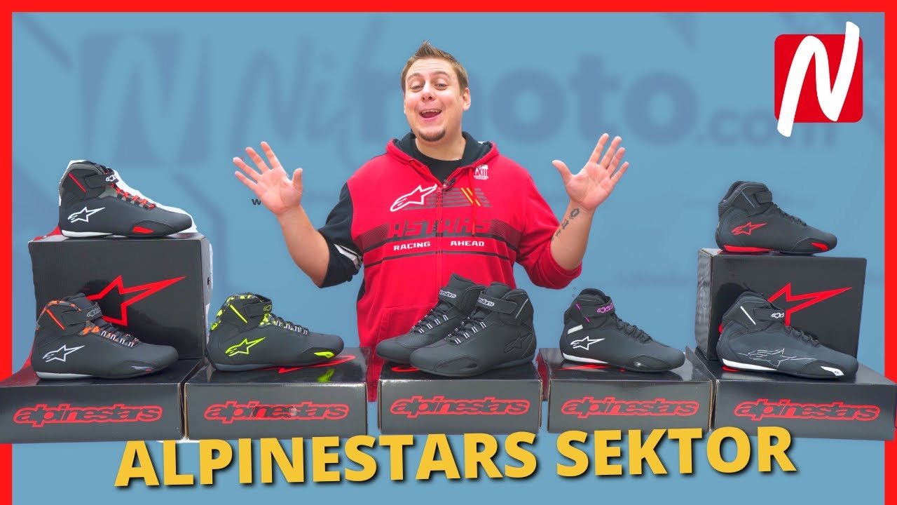 Las botas MAS COMODAS para moto! Alpinestars Sektor A PRECIO REBAJADISIMO //Nilmoto