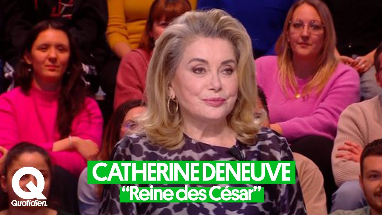 Catherine Deneuve, présidente de la 50e cérémonie des César