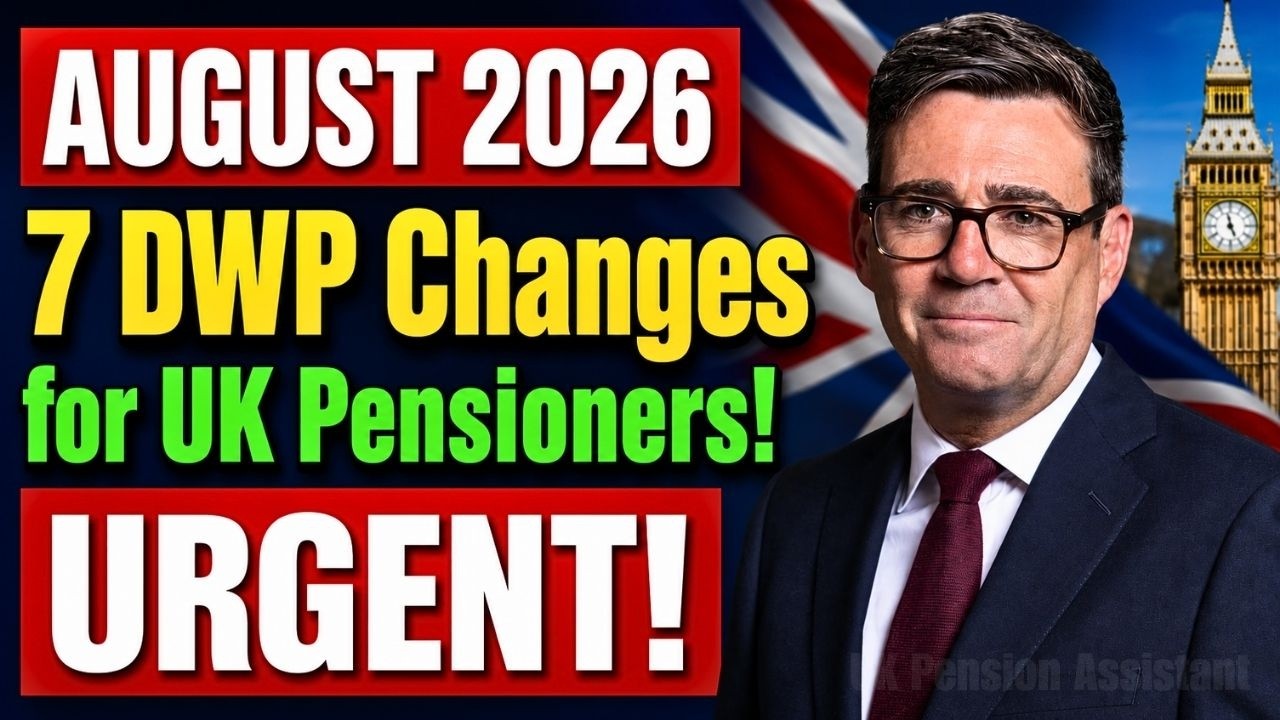 🚨 Attention UK Pensioners: 7 Major DWP Changes Arrive in August 2026!