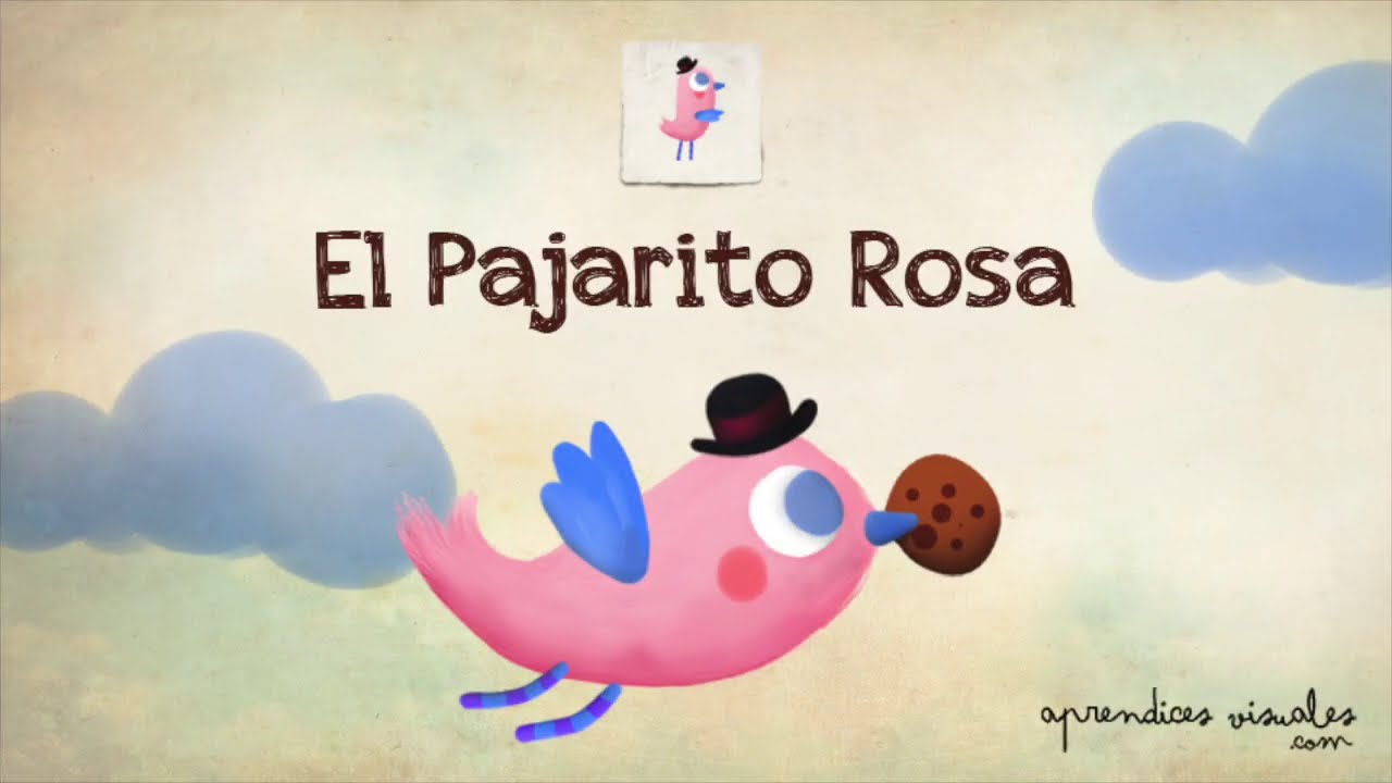 Cuentacuento : EL PAJARITO ROSA | Cuento infantil con pictogramas