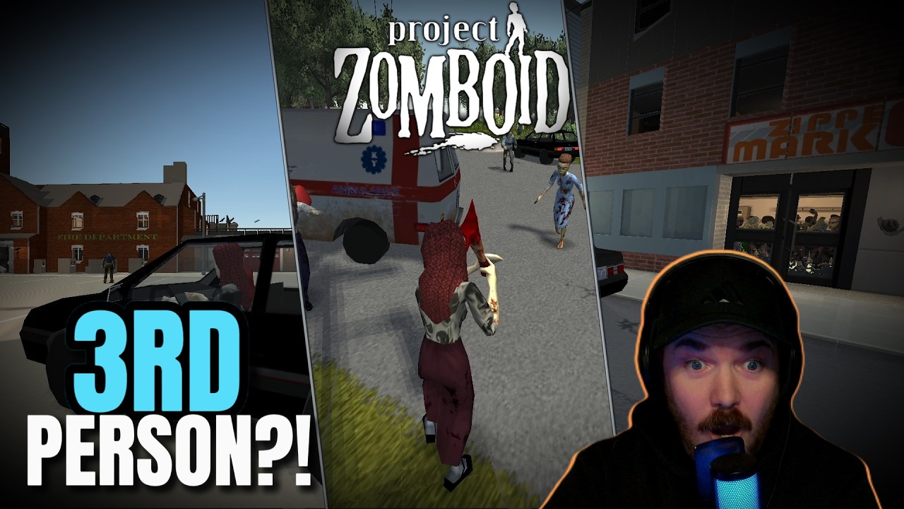 Project Zomboid наконец-то в ТРЕТЬЕМ ЛИЦЕ | Мод PZ3D