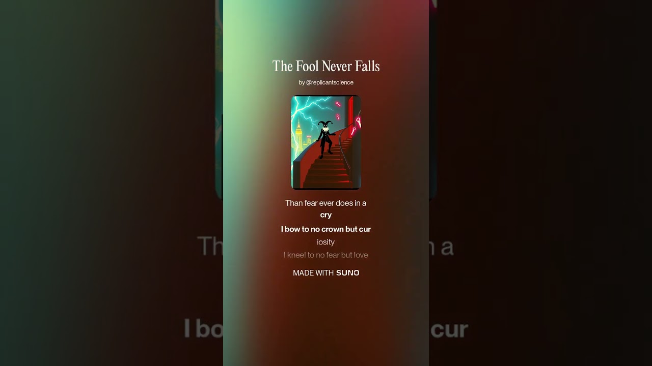 The Fool Never Falls