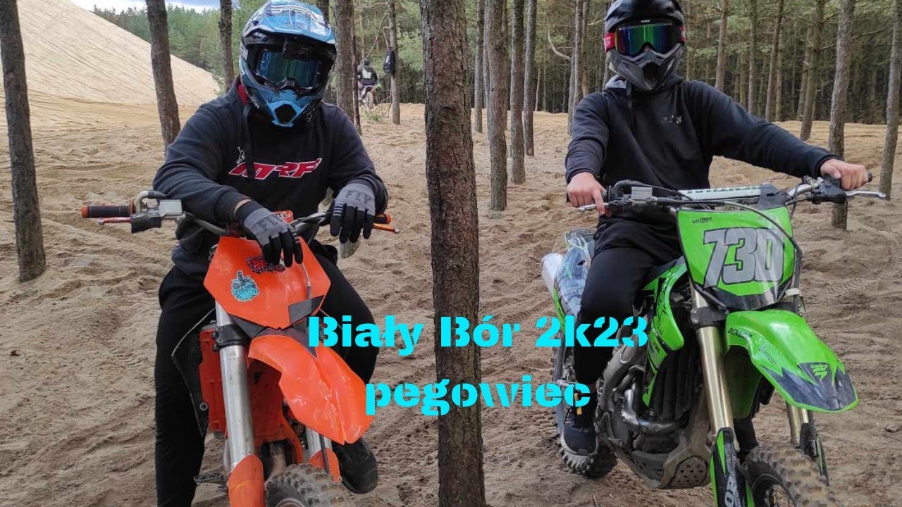 Biały Bór 2k23 pegowiec/kxf i KTM ostro katowane 😱 ltz yzf mrf/dobra ekipa 🔥