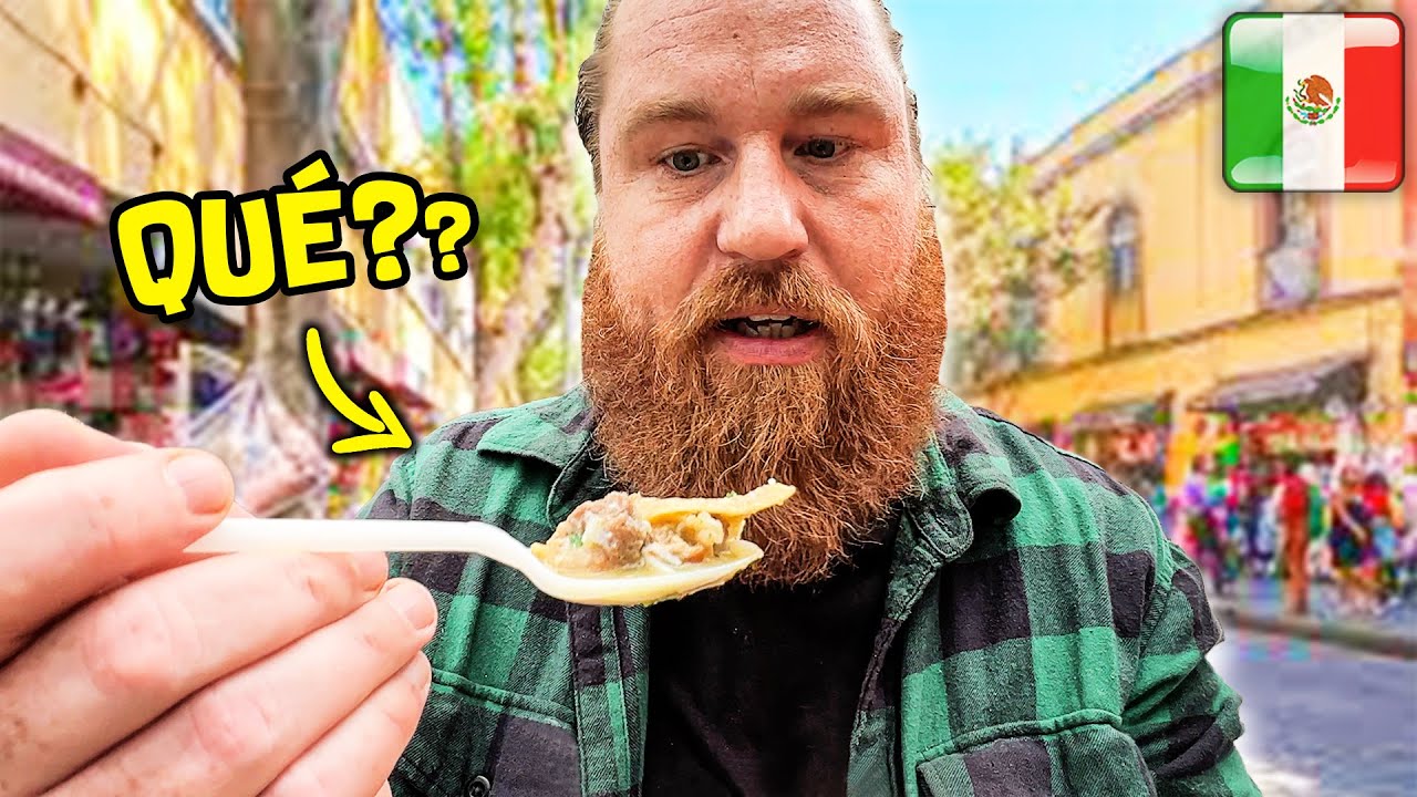 NUNCA probé ESTO ANTES en MÉXICO 🫢🇲🇽 DESAYUNOS EXTREMOS + 4 HORAS Tour de Comida Callejera